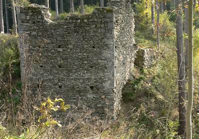 Zřícenina hradu Mitrov
