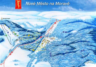 Ski snow park Nové Město na Moravě