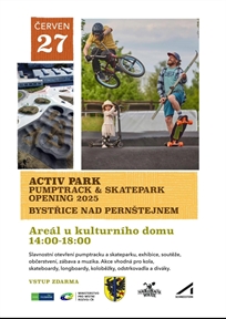 Active Park - slavnostní otevření skateparku a pumptracku