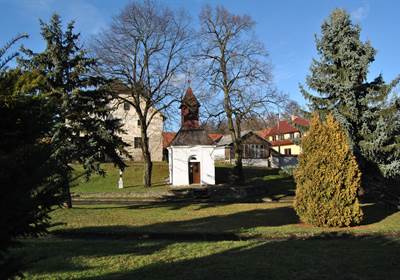 Kaplička sv. Cyrila a Metoděje v Albrechticích