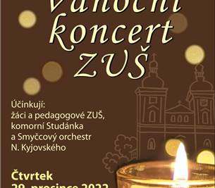 Vánoční koncert ZUŠ v kostele sv. Vavřince