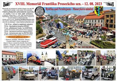 XVIII. / I. Memoriál Františků Proseckých