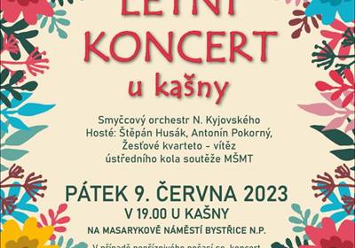 Letní koncert u kašny