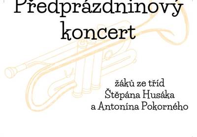 Předprázdninový koncert ZUŠ