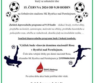 Bystřický fotbal pomáhá - 11. ročník charitativního turnaje