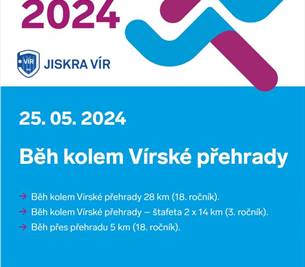 Běh kolem Vírské přehrady - VRCHY 2024