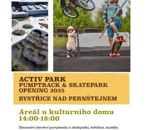 Active Park - slavnostní otevření skateparku a pumptracku