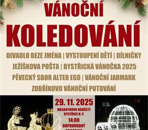 Vánoční koledování 2025